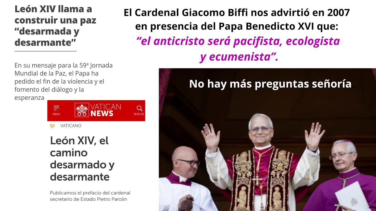 León XIV ESTÁ DESARMANDO a la Iglesia DE LA VERDAD