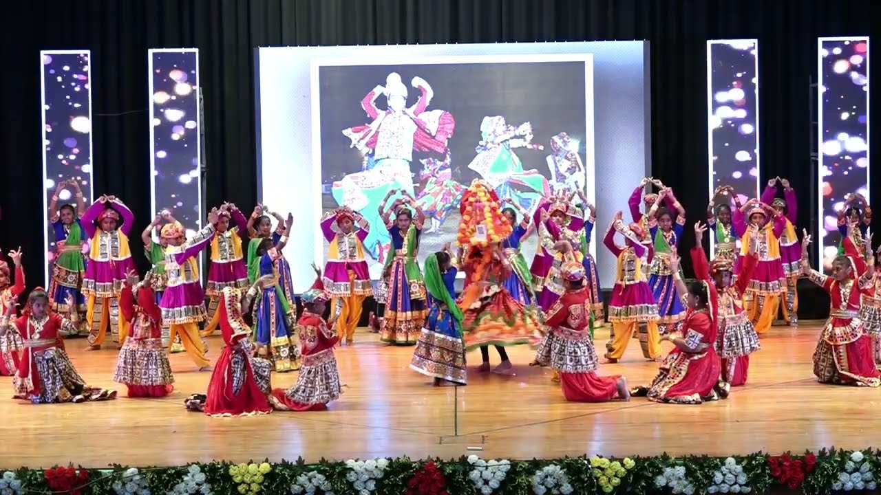 Gujarati Dance | Akshar Academy School, Silvassa | 4th Annual Day | 19/01/2024