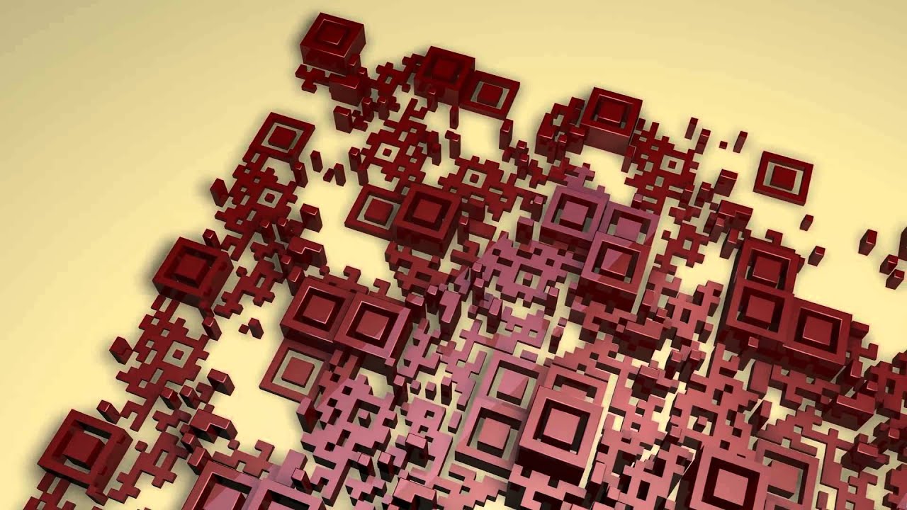 Modelado C&oacute;digoQR y animado con Cinema 4D