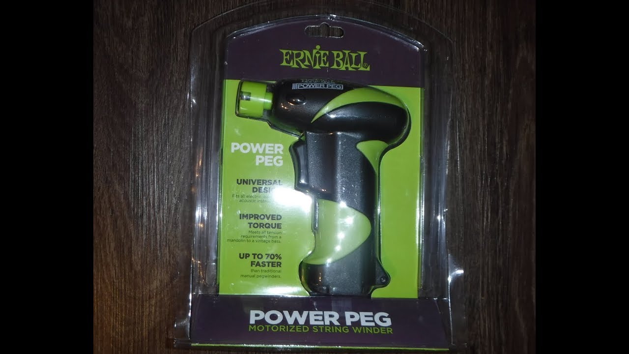 Ernie Ball Power Peg Unboxing Test And Review