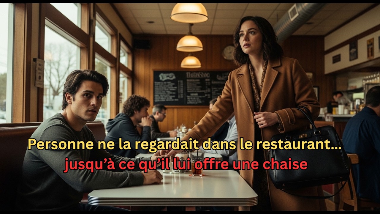 Personne ne voulait qu’elle s’assoie… jusqu’à ce qu’un inconnu tire une chaise