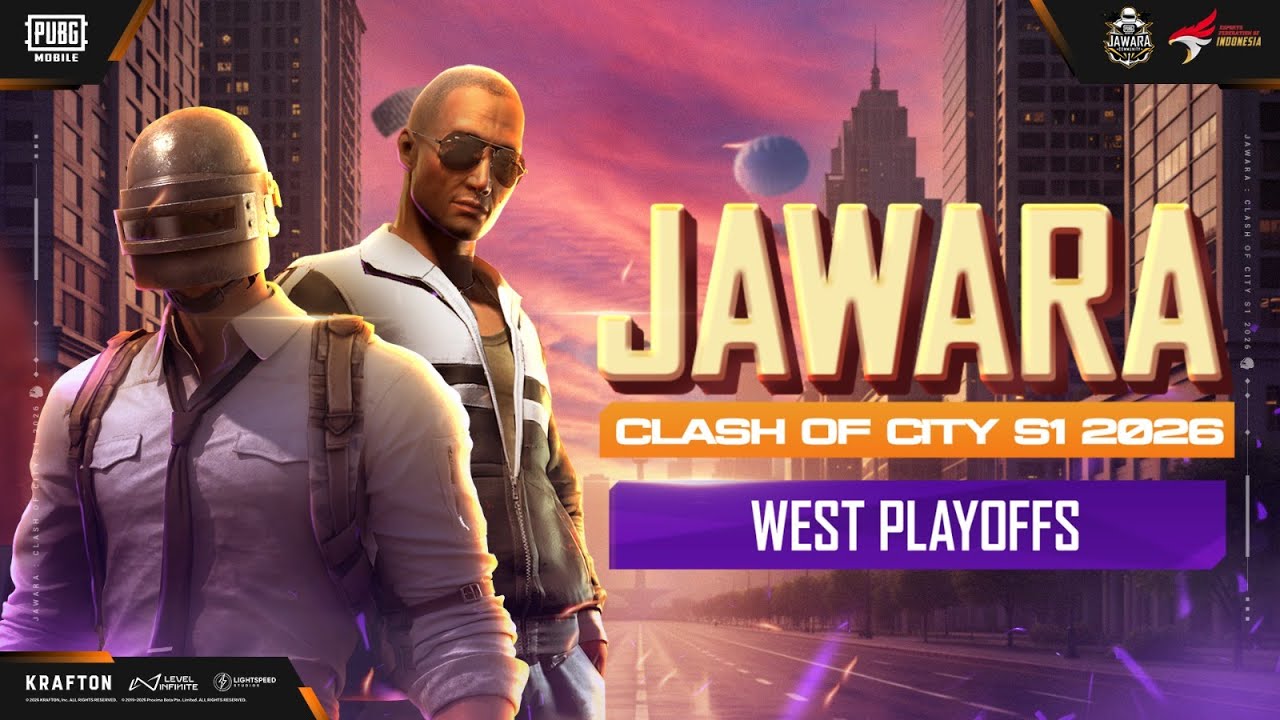 PUBG MOBILE Jawara Clash of City Season 1 | West Playoff