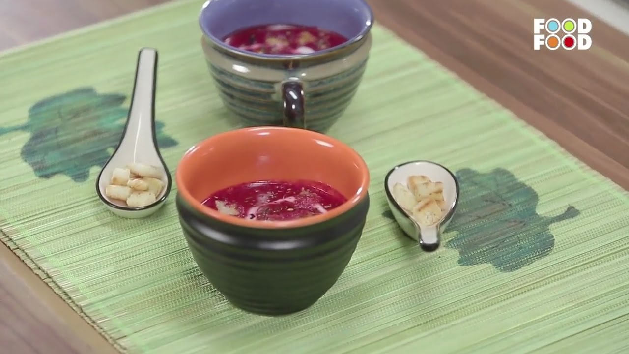 Turban Tadka | Beetroot Apple & Coconut Soup | Chef Harpal Singh Sokhi