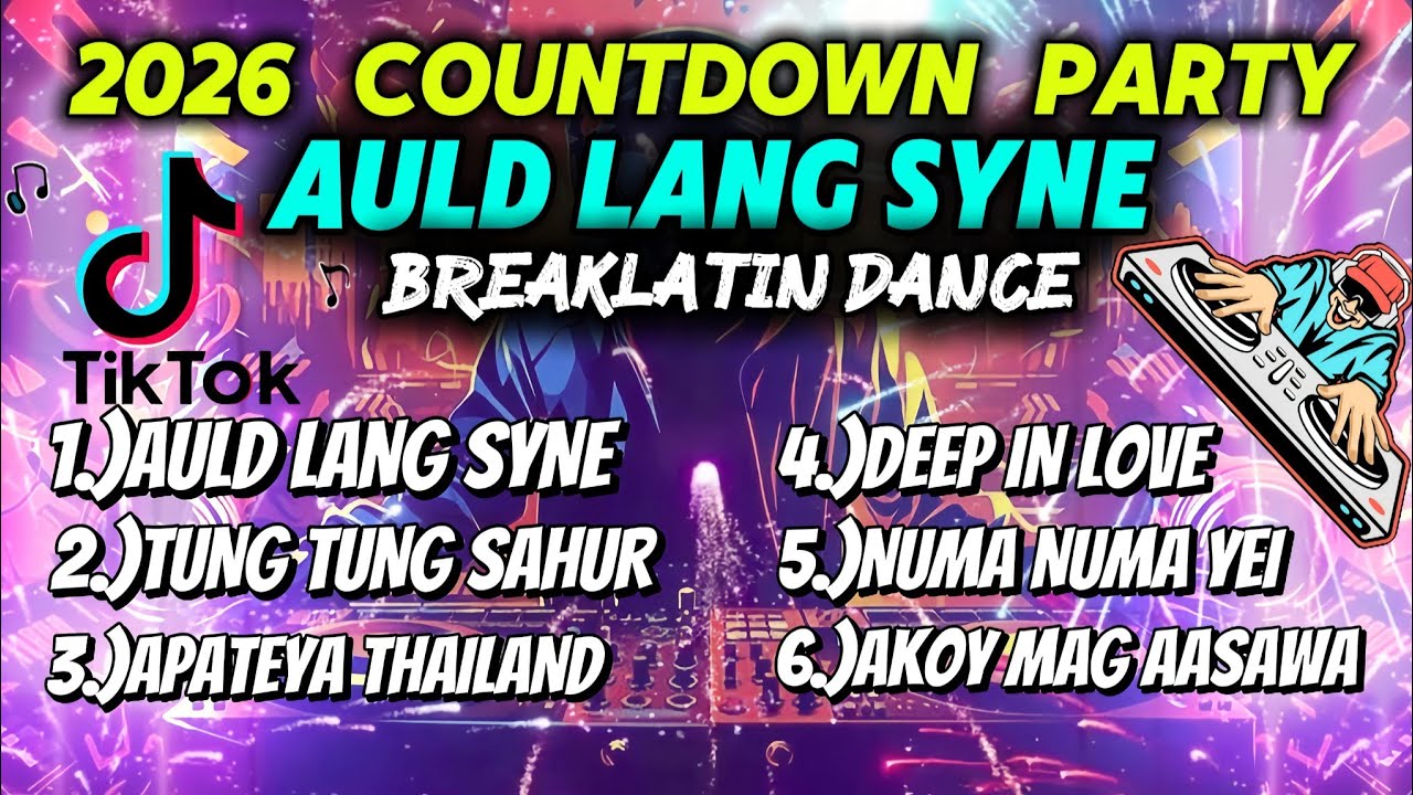 AULD LANG SYNE NONSTOP | NEW YEAR COUNTDOWN DISCO PARTY 2026 - DJ ROBZ REMIX