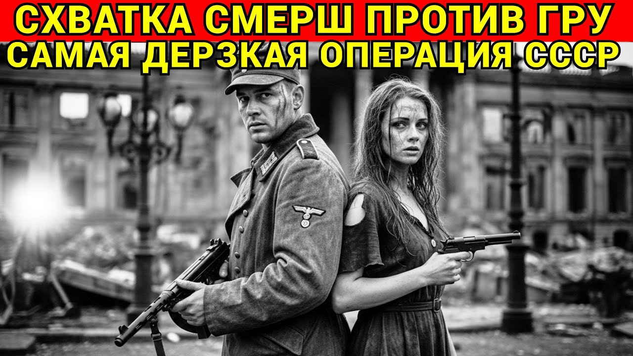 СМЕРШ: Драма Разведки. Капитан СМЕРШа Против Майора ГРУ
