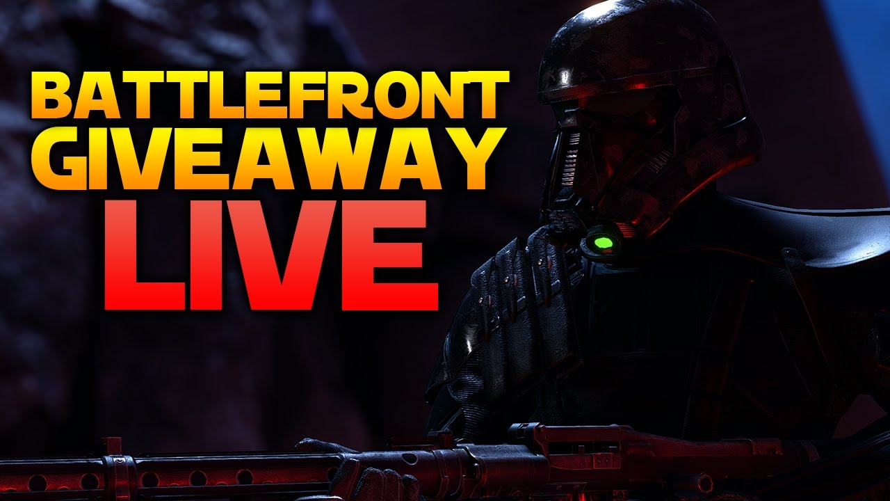 ◉ Star Wars Battlefront LIVE: MASSIVE BATTLEFRONT + SEASON PASS GIVEAWAY!