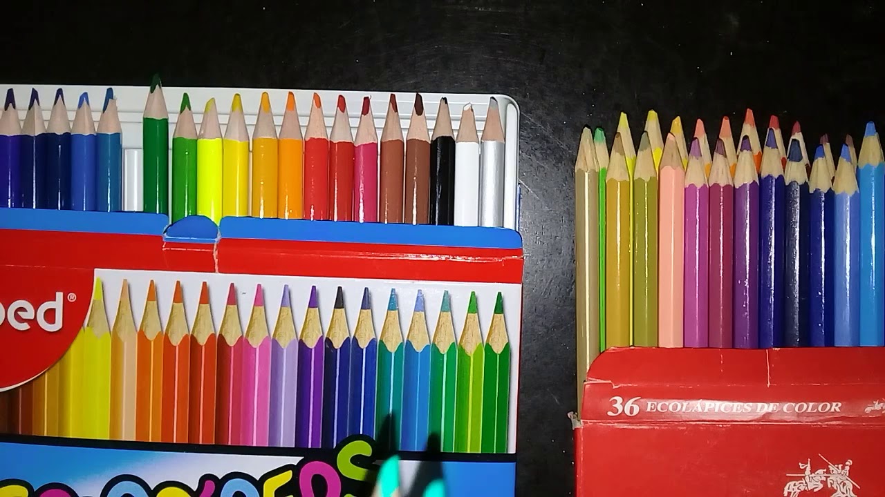 Comparativa entre Maped color pep's Vs Faber castell