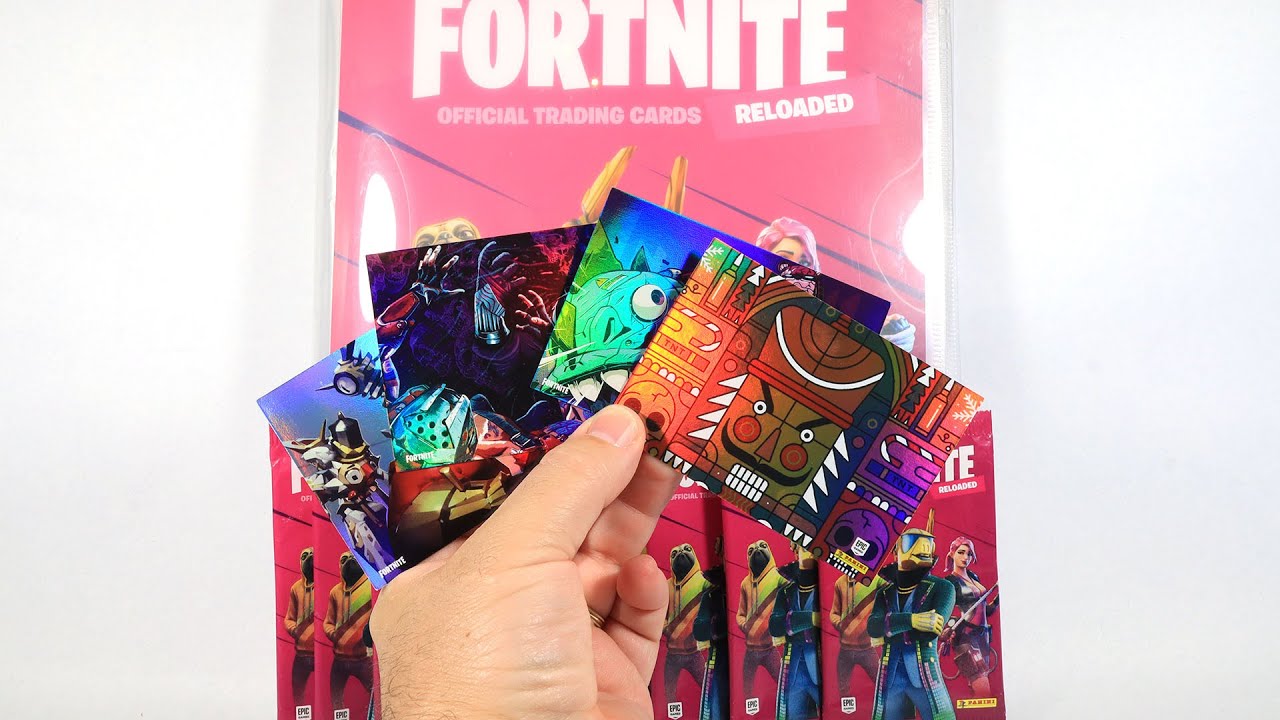 * OPENING FORTNITE RELOADED TRADING CARDS * | Panini 2020
