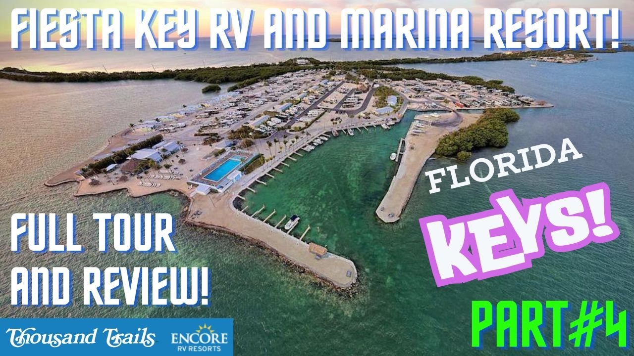 FLORIDA KEYS! FIESTA KEY RV RESORT & MARINA TOUR AND REVIEW!