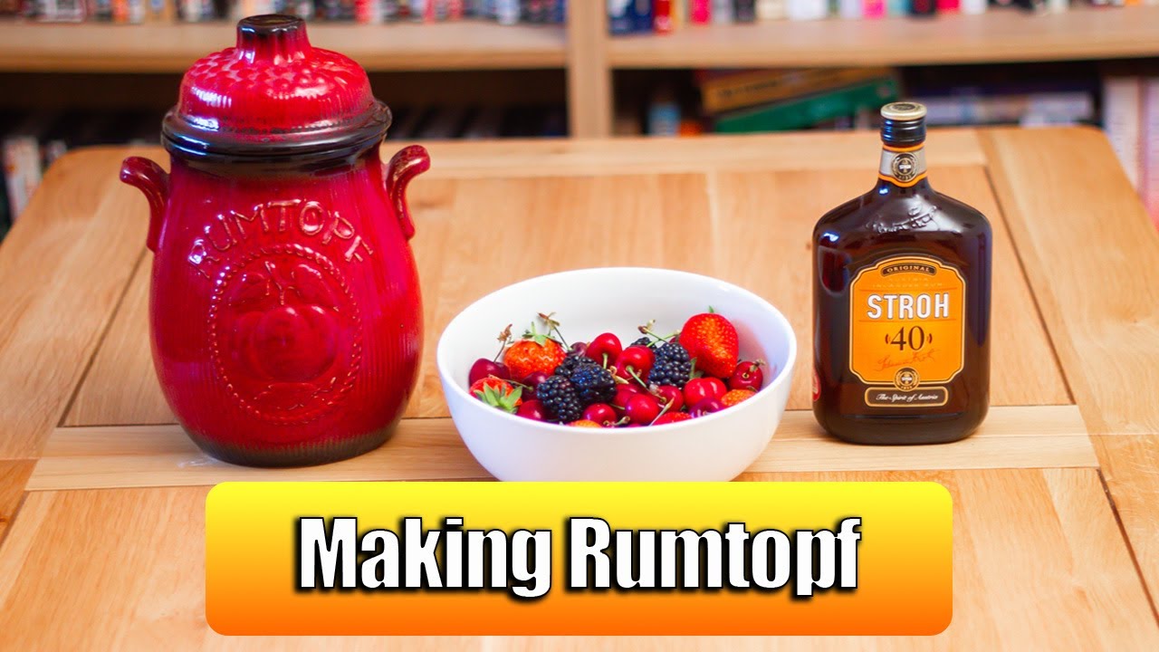 Rumtopf recipe with Austrian Rum