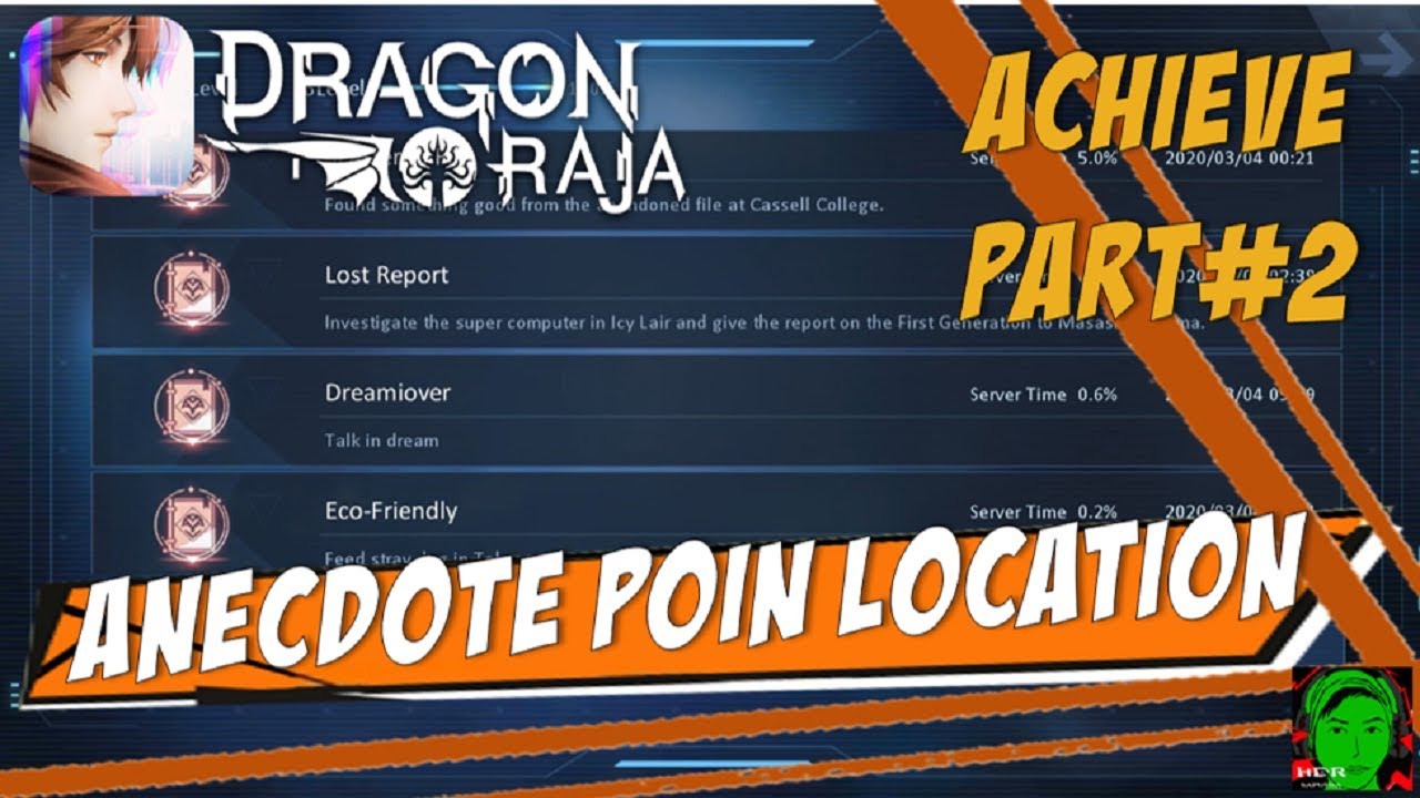 Dragon Raja Guide - Anecdote Tale Poin Location #2