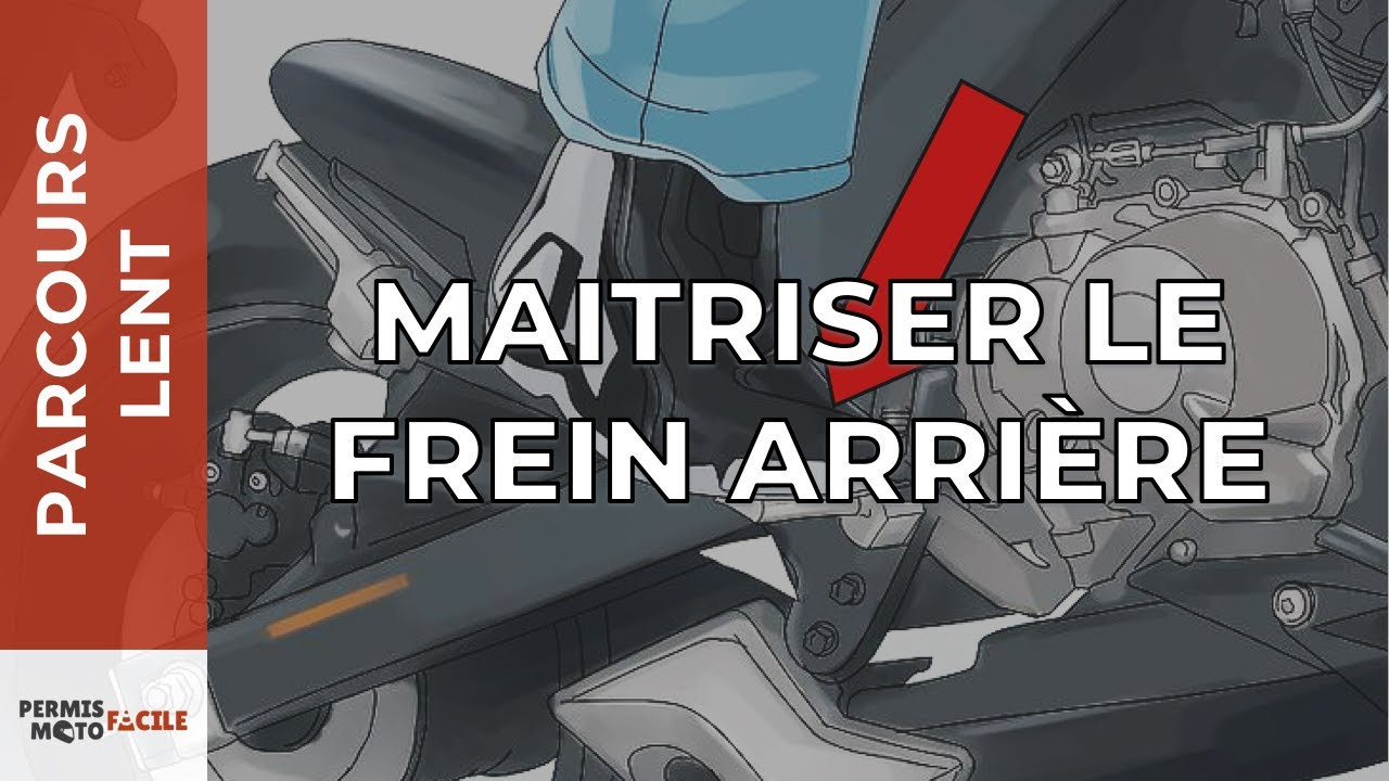 Comment BIEN FREINER au parcours lent
