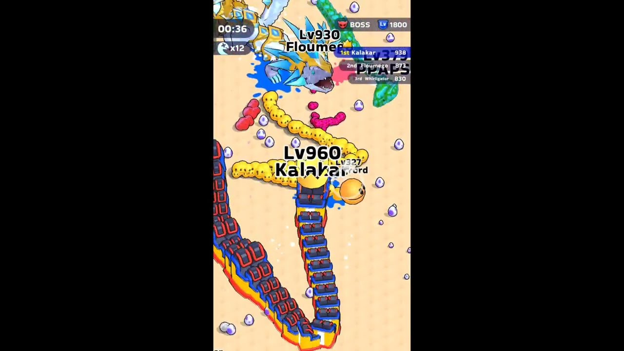 SNAKE CLASH : BOSS FIGHT LEVEL 2150