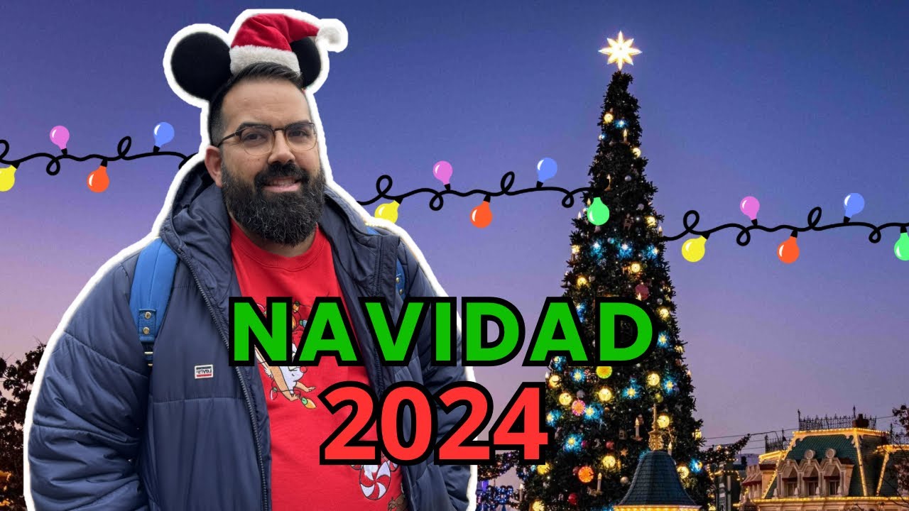 🎁 Asi es la temporada de NAVIDAD en Disneyland Paris 2024 🎅🏻🎄