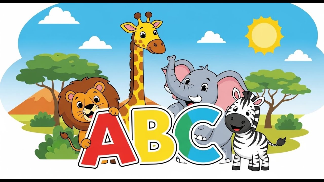 “Colorful Safari ABCs Song | Learn Alphabet with DodoVerse | Fun Animal ABC Song for Kids” 🌈🦁🐘🎶
