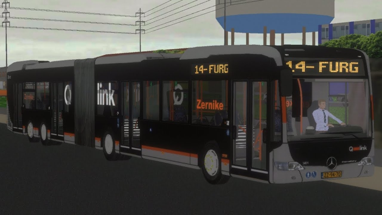Mercedes-Benz Citaro Facelift GL en la línea 14 (ida) de Río Grande | PROTON BUS SIMULATOR 