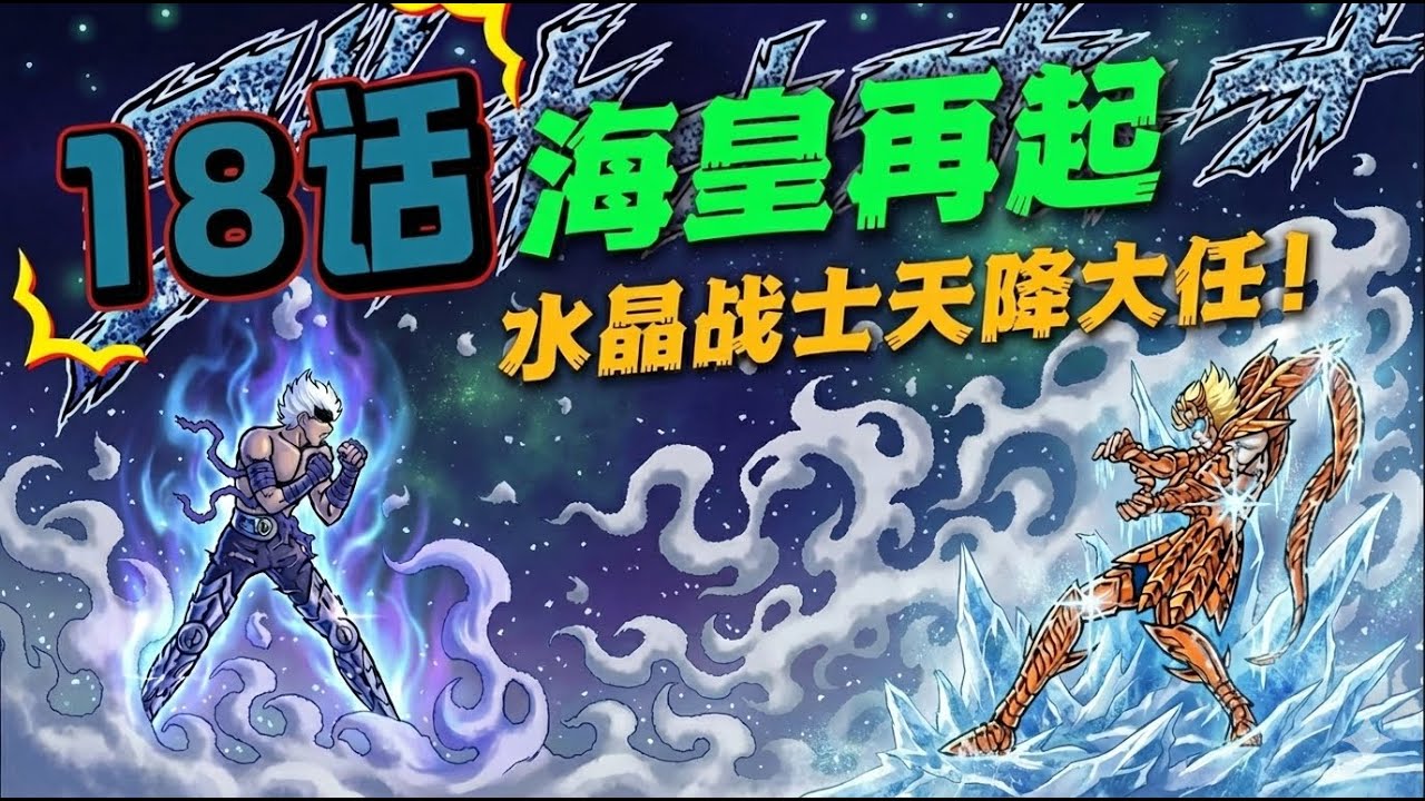 海皇再起第18话，水晶圣斗士天降大任，七件真鳞衣齐聚一堂！