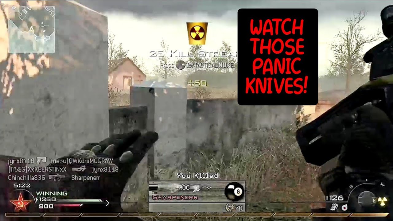 MW2 STREAKS - CHINCHILLA FFA TACTICAL NUKE - IT'S BLATANTLY OBVIOUS THAT WE ARE WATCHING THE G.O.A.T