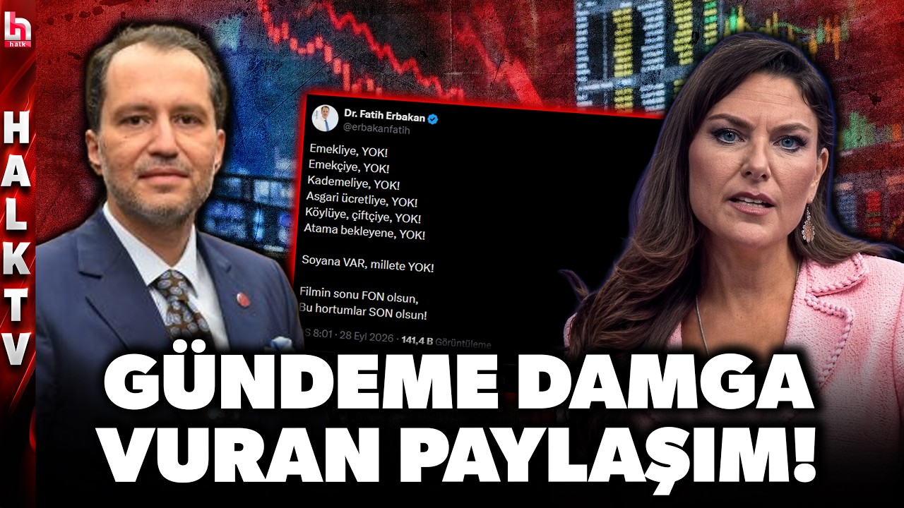 Fatih Erbakan'dan ekonomi g&uuml;ndemine damga vuran paylaşım! Ece &Uuml;ner t&uuml;m detaylarıyla aktardı!