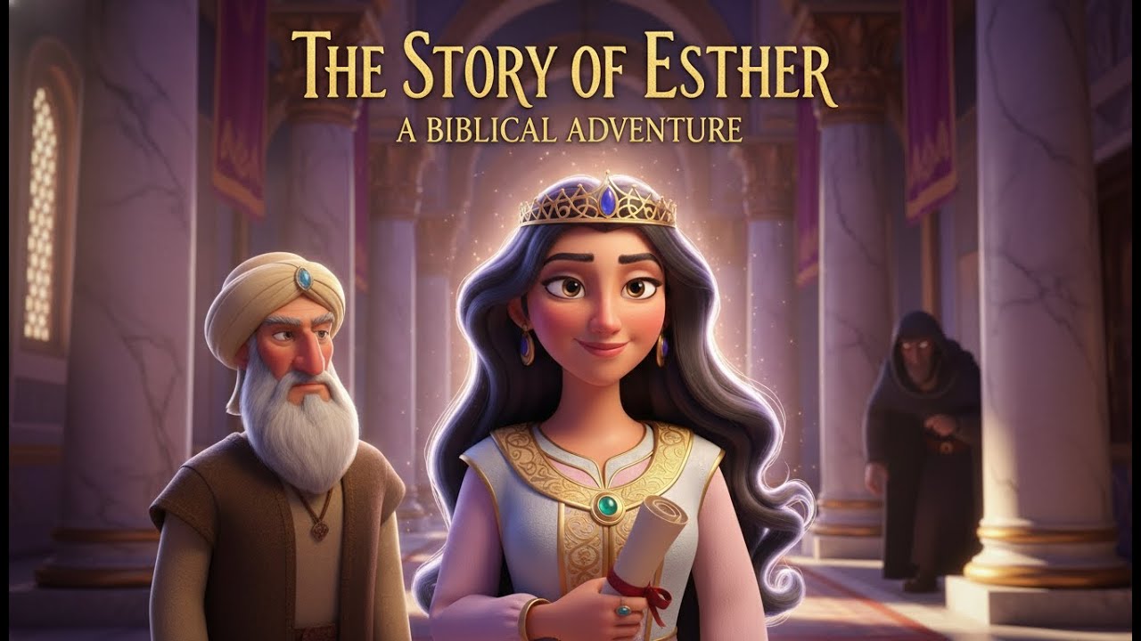 When the destiny of a nation rests on the shoulder of a girl,the story of ESTHER|AI Animation