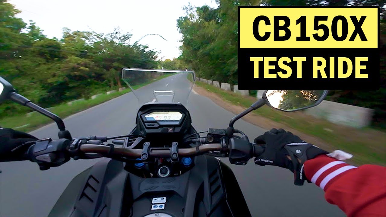 Honda CB150X Test Drive in the Mountains [4K]