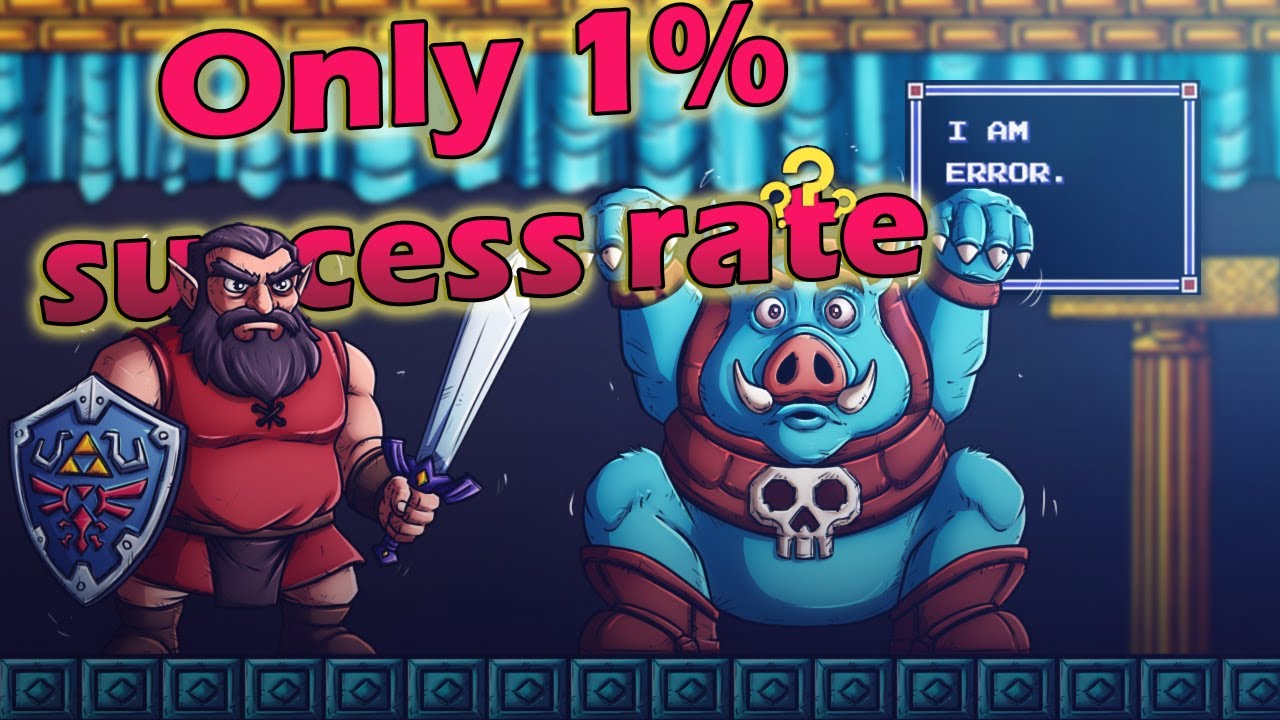 Таким способом пройти Zelda 2 может лишь 1% игроков.