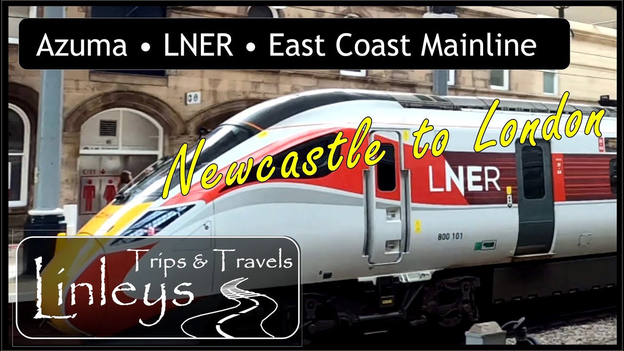 Azuma • LNER service from Newcastle to Kings Cross London • Explore Newcastle • Tyne Bridges