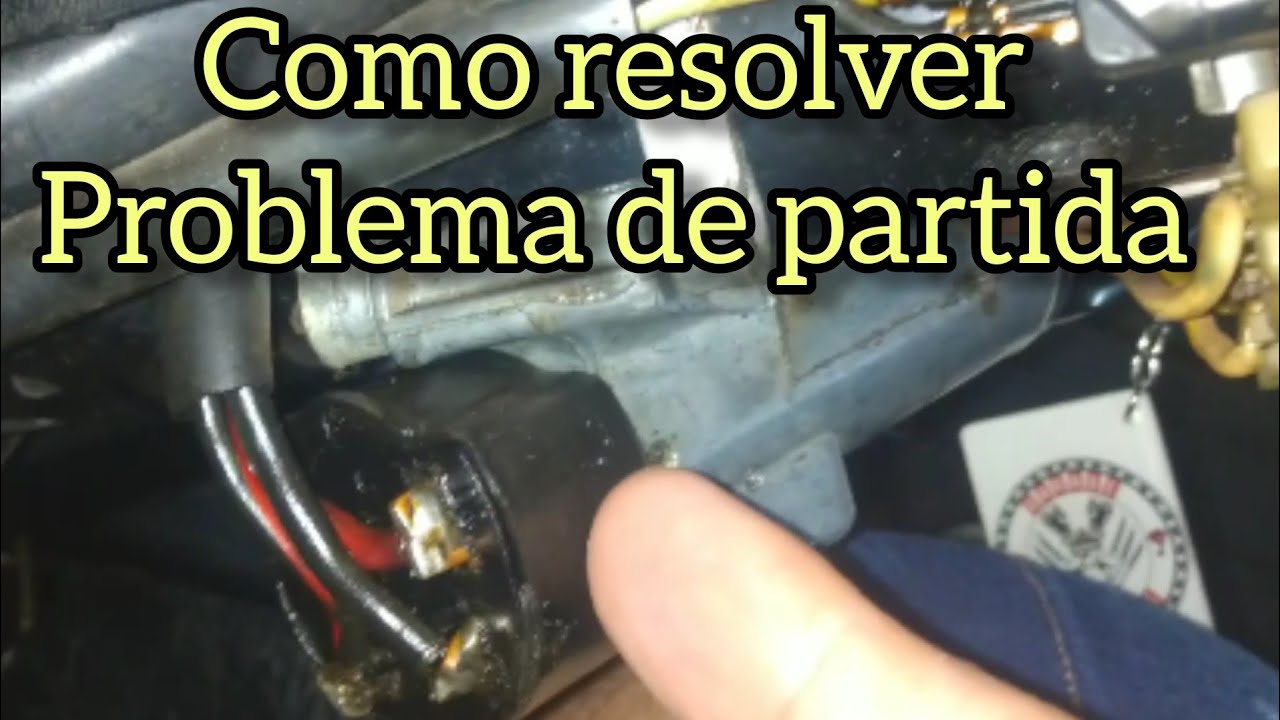 carro não da partida? Problema no comutador de ignição