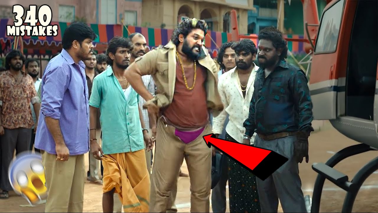 Pink Chaddi 😱 (340 Mistakes) In Pushpa 2: The Rule!