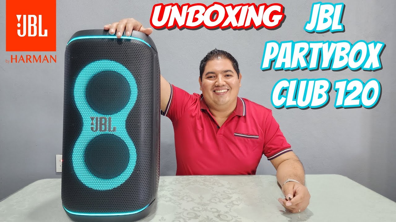 JBL PARTYBOX CLUB 120 | UNBOXING Y PRIMERAS IMPRECIONES | JBL🔊🔥🔥| AURACAST