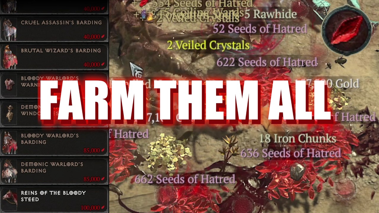 Diablo 4 PvP Farming Guide  - How to Get All Cosmetics Easily