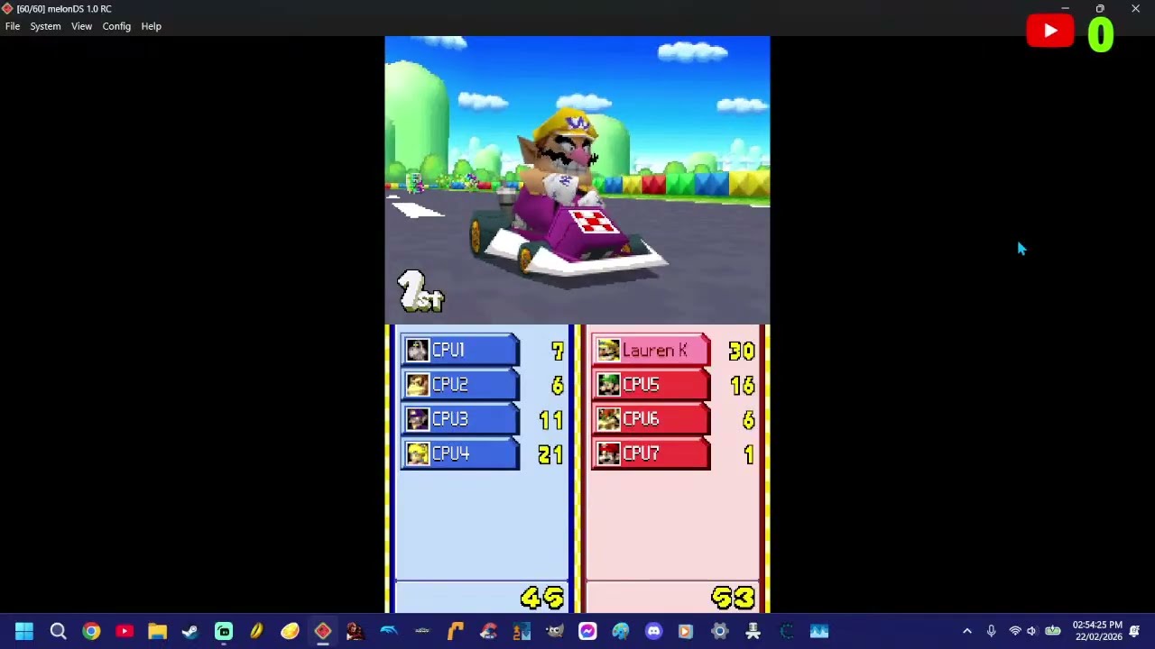 Mario Kart DS Wario