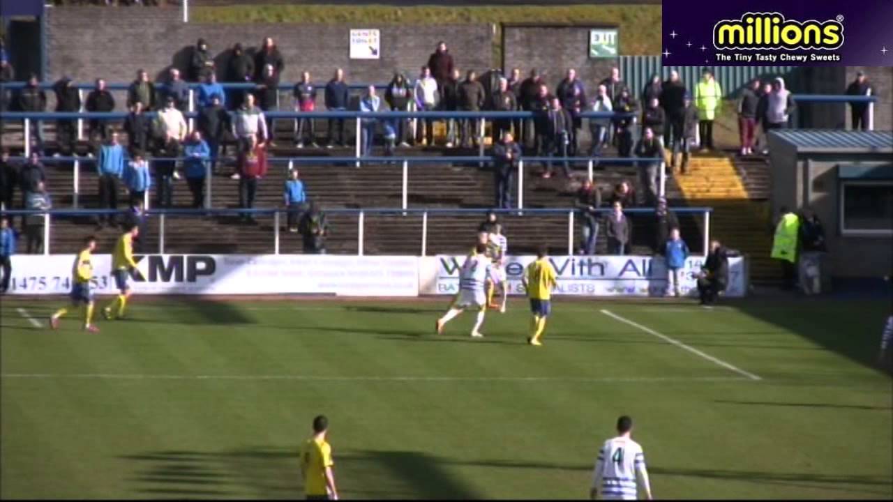 Morton v Stenhousemuir: SPFL League One - 11th April 2014