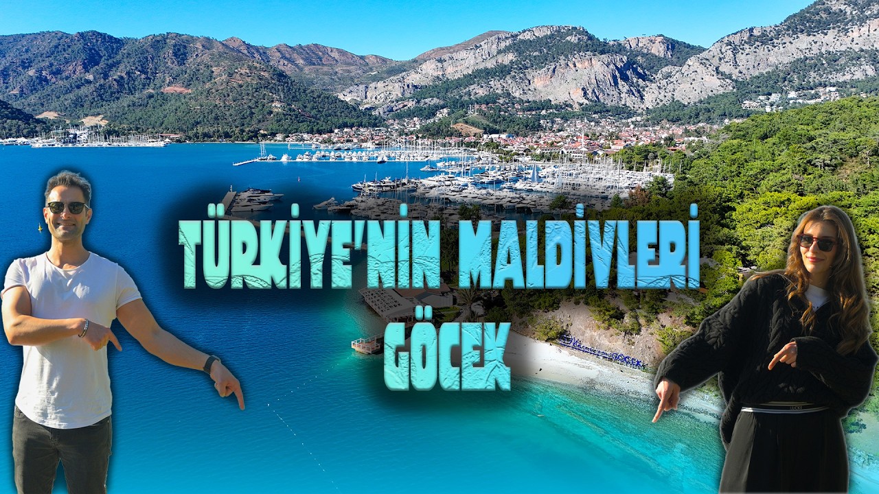 Maldivler değil,Göcek!