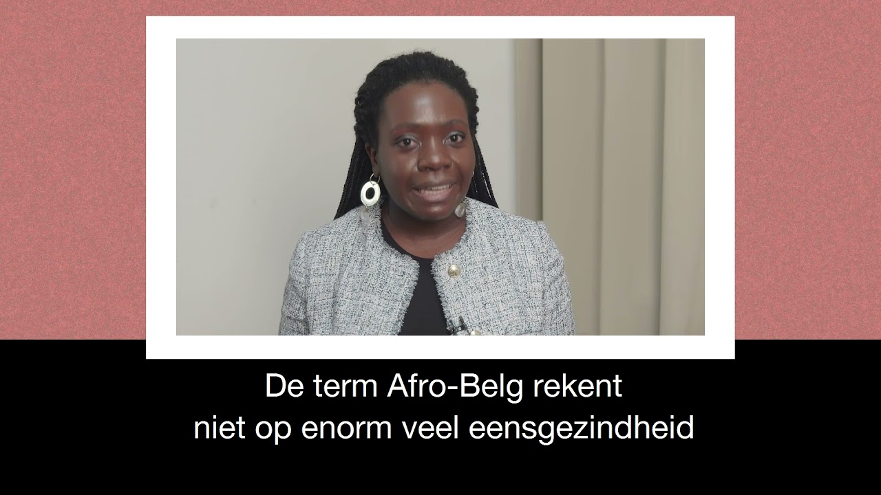 Waarvoor staat de term Afro-Belg? Nozizwe Dube legt uit