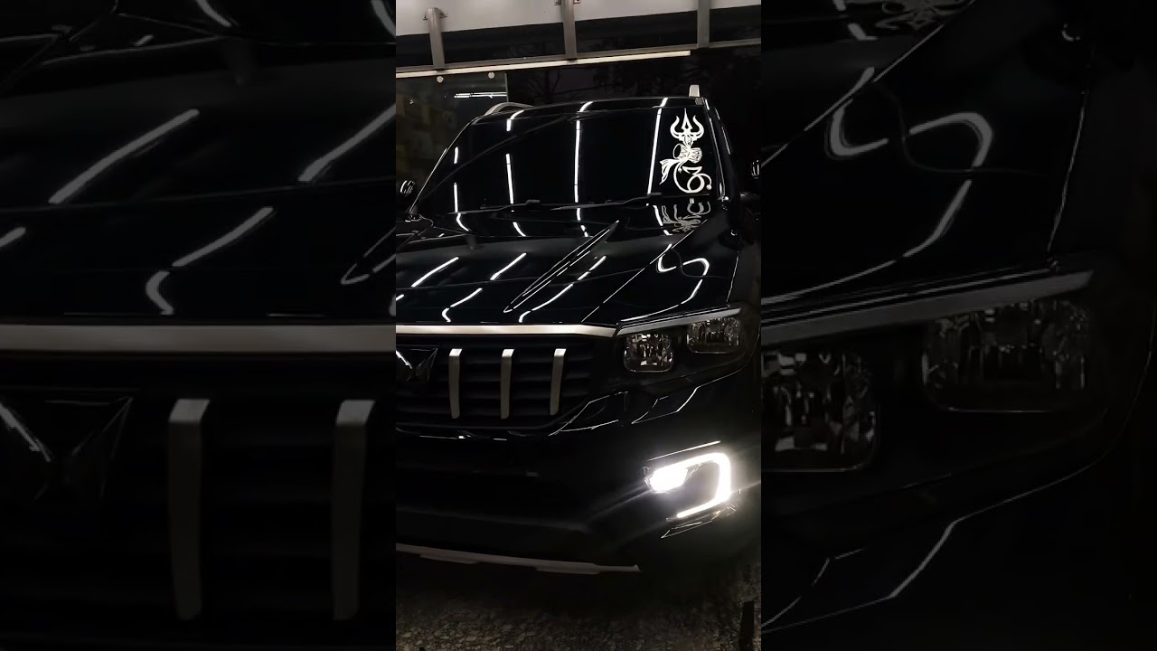 Sun control film glass tinted z black in black scorpio n please check out this video 😈