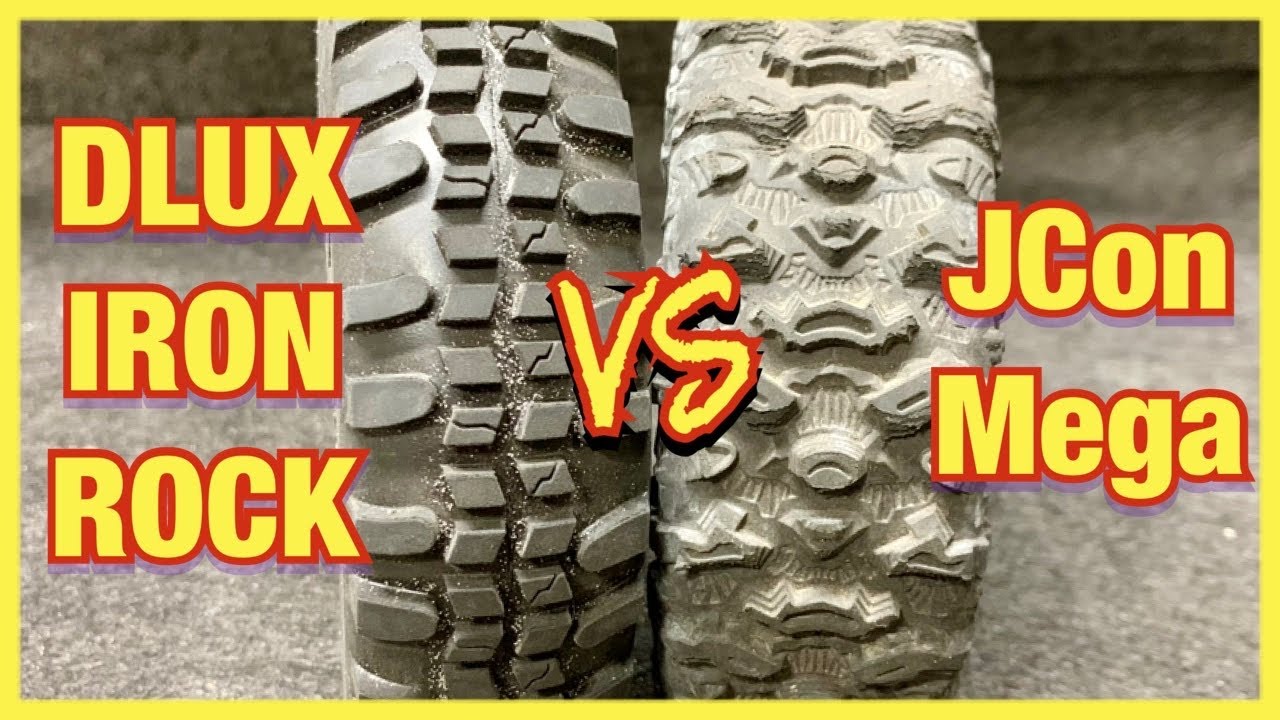 JConcepts Megalithic vs DLUX Iron Rock Tires
