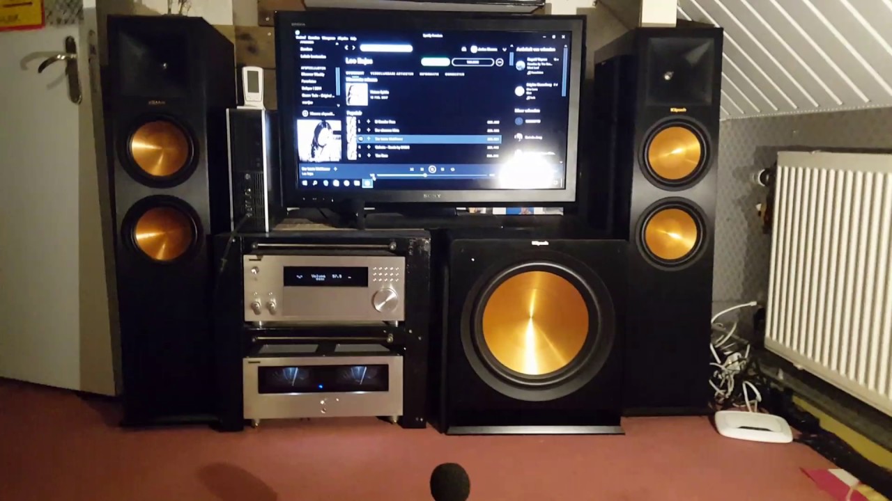 Klipsch rp280f + r115sw + onkyo m5000r txrz900 Leo rojas