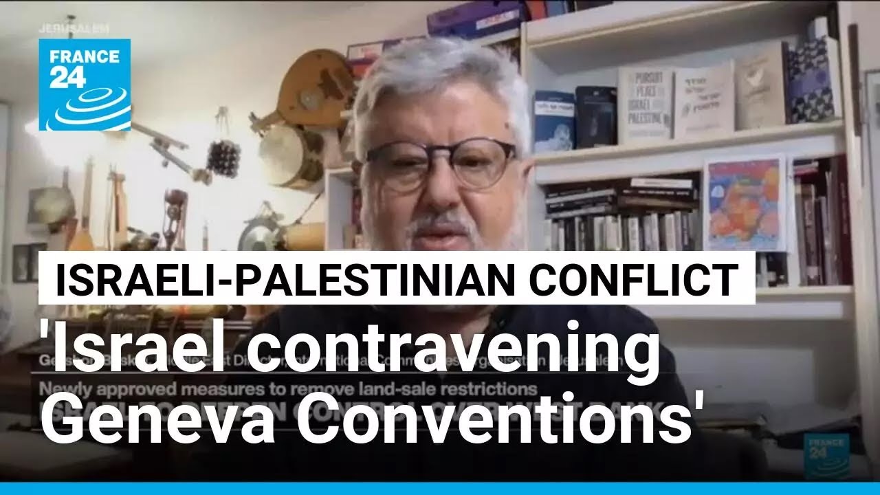 Israeli occupation 'no longer temporary, it is a permanent occupation' • FRANCE 24 English