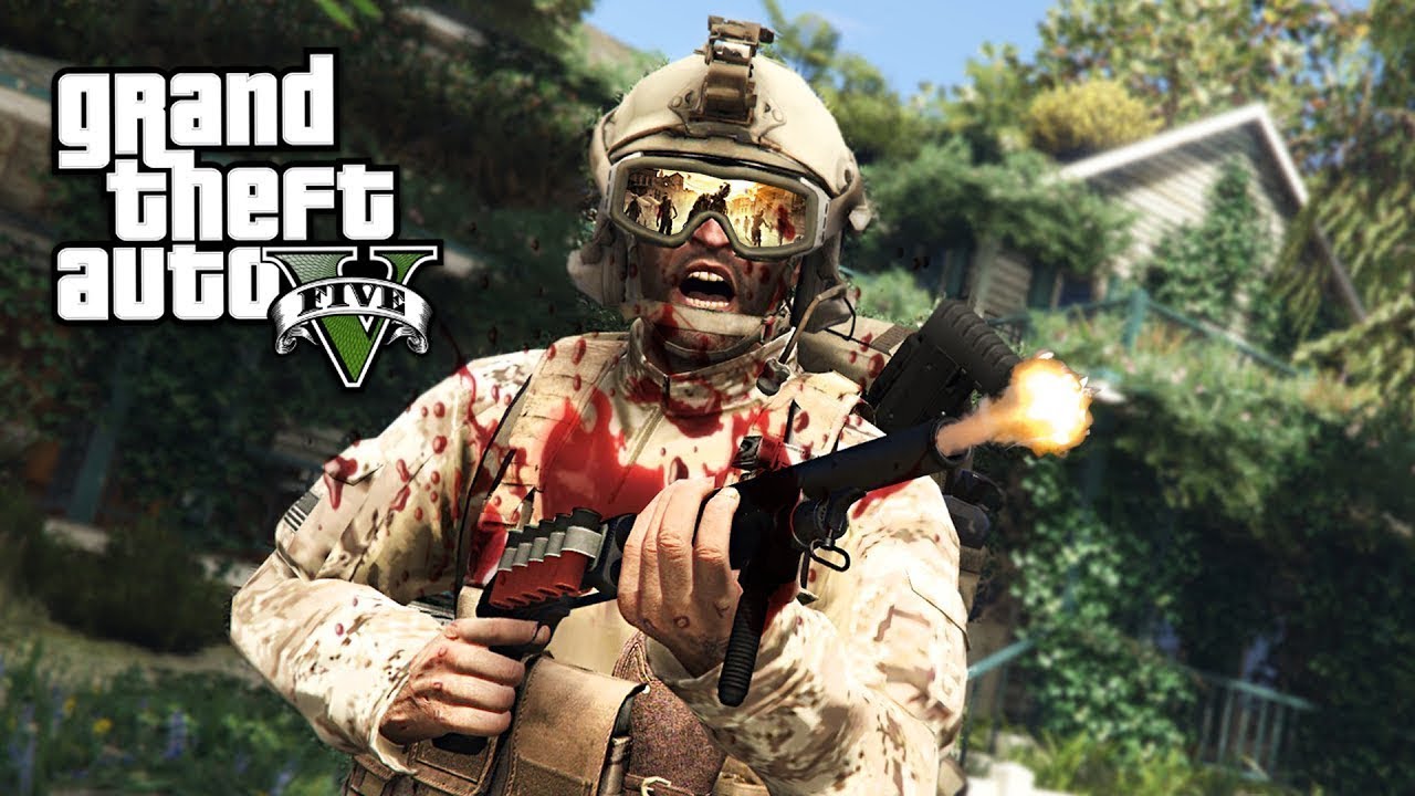 GTA 5 Зомби Апокалипсис #27 - МИССИЯ НЕВЫПОЛНИМА!! (ГТА 5 РП МОДЫ)