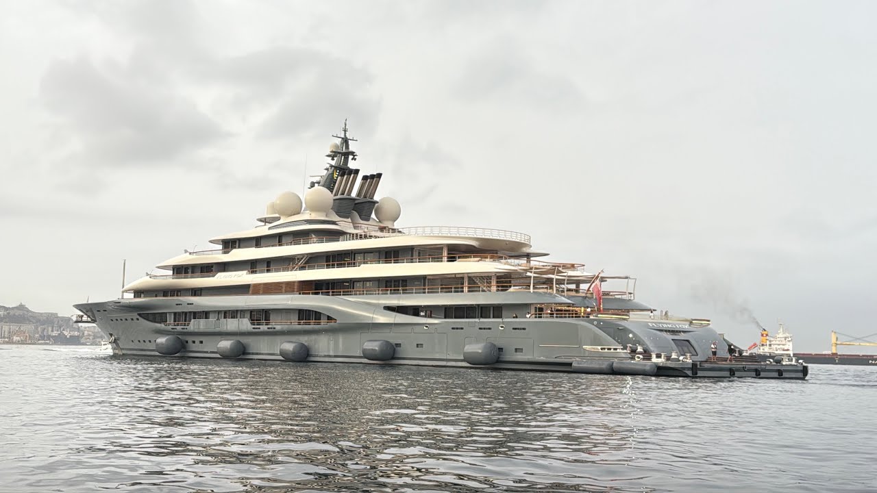Flying Fox Superyacht In Gibraltar 