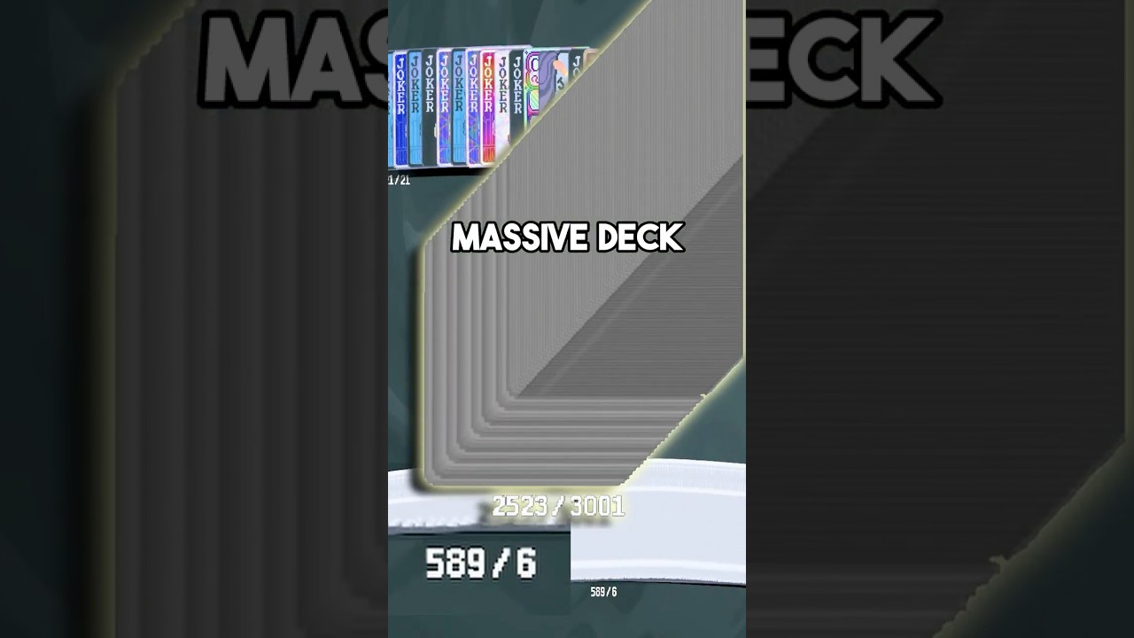 I Built a 3000 Card Deck in Balatro!