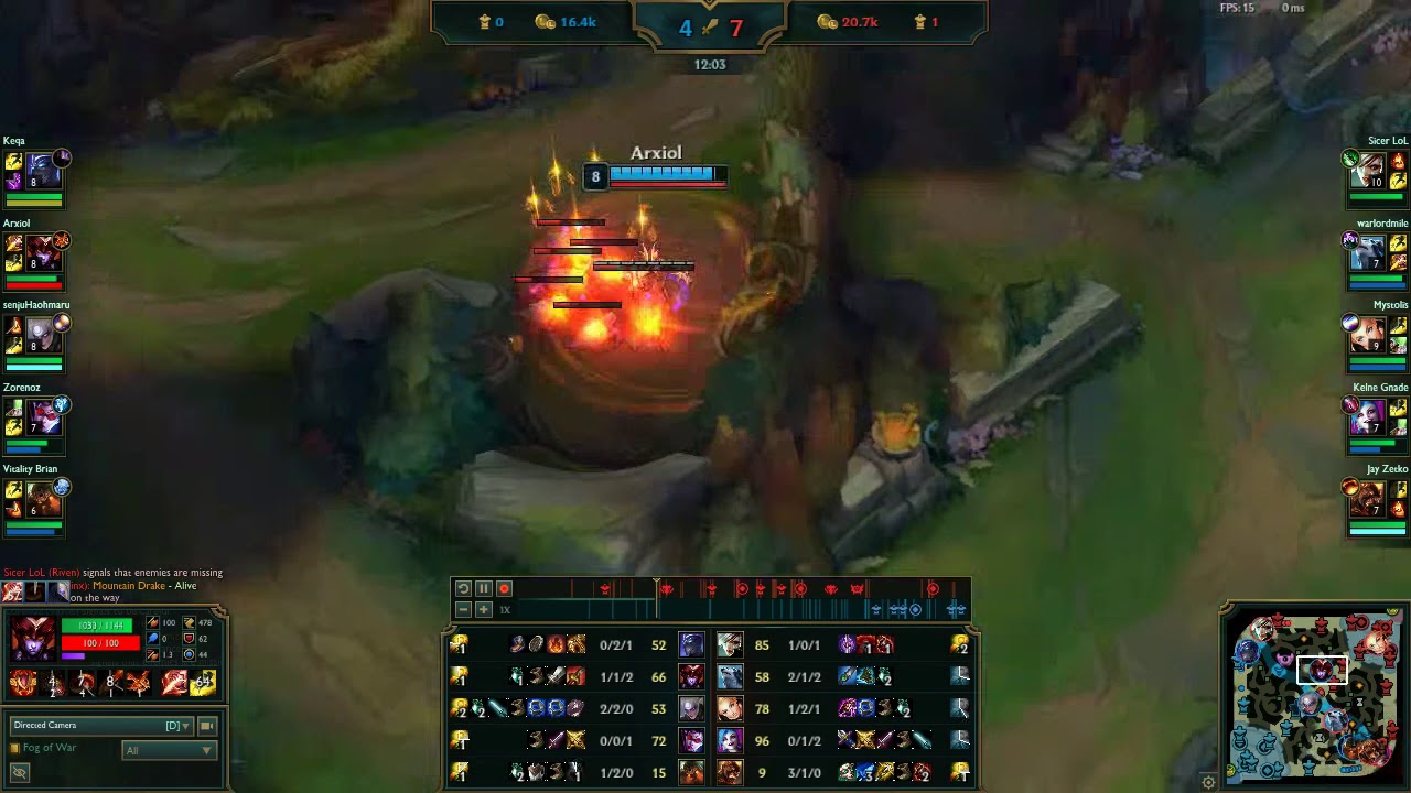 senjuHaohmaru & Keqa - 18k gold deficit legendary COMEBACK!!!