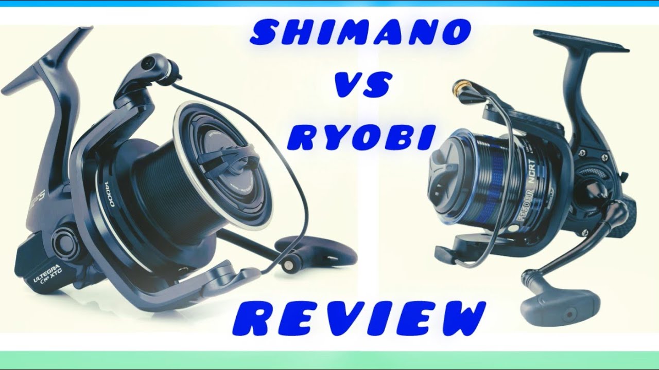 Review Shimano Vs Ryobi Fishing Reel Comparison #fishing #reels #youtube