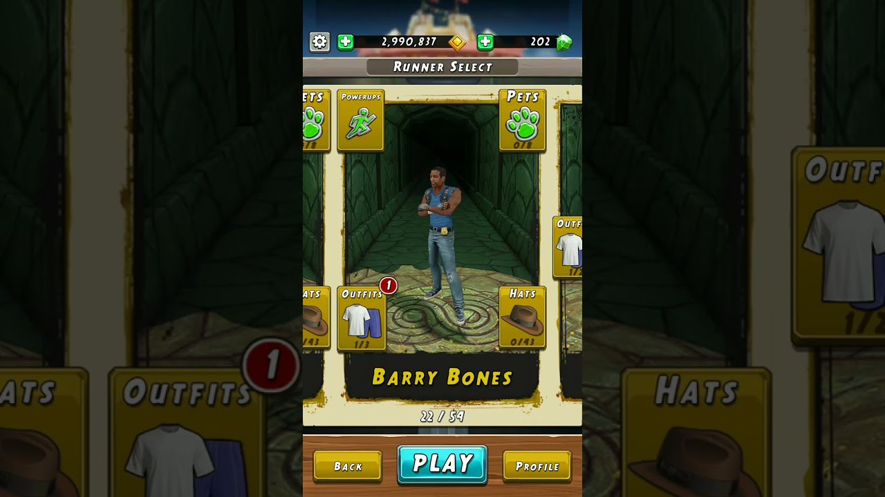 temple run 2 game menu new updates #gaming #gameplay