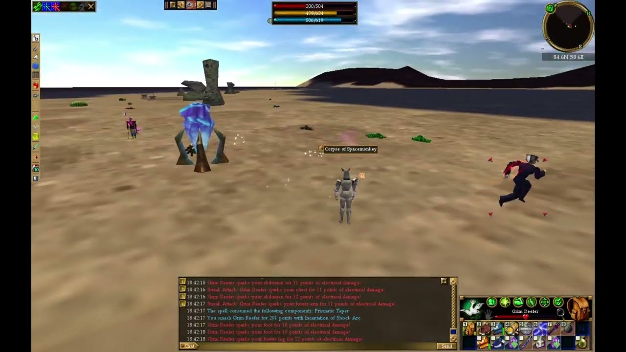 Asheron's Call PVP 2023! Rose vs Melee & Archer