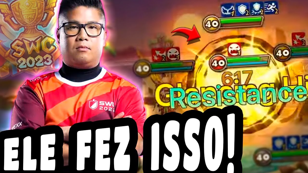 O MAIOR QI DO SW ? ESTÁ A FRENTE DO TEMPO. TRUEWHALE Vs CROCODILE - SWC QUALIFICATÓRIA.