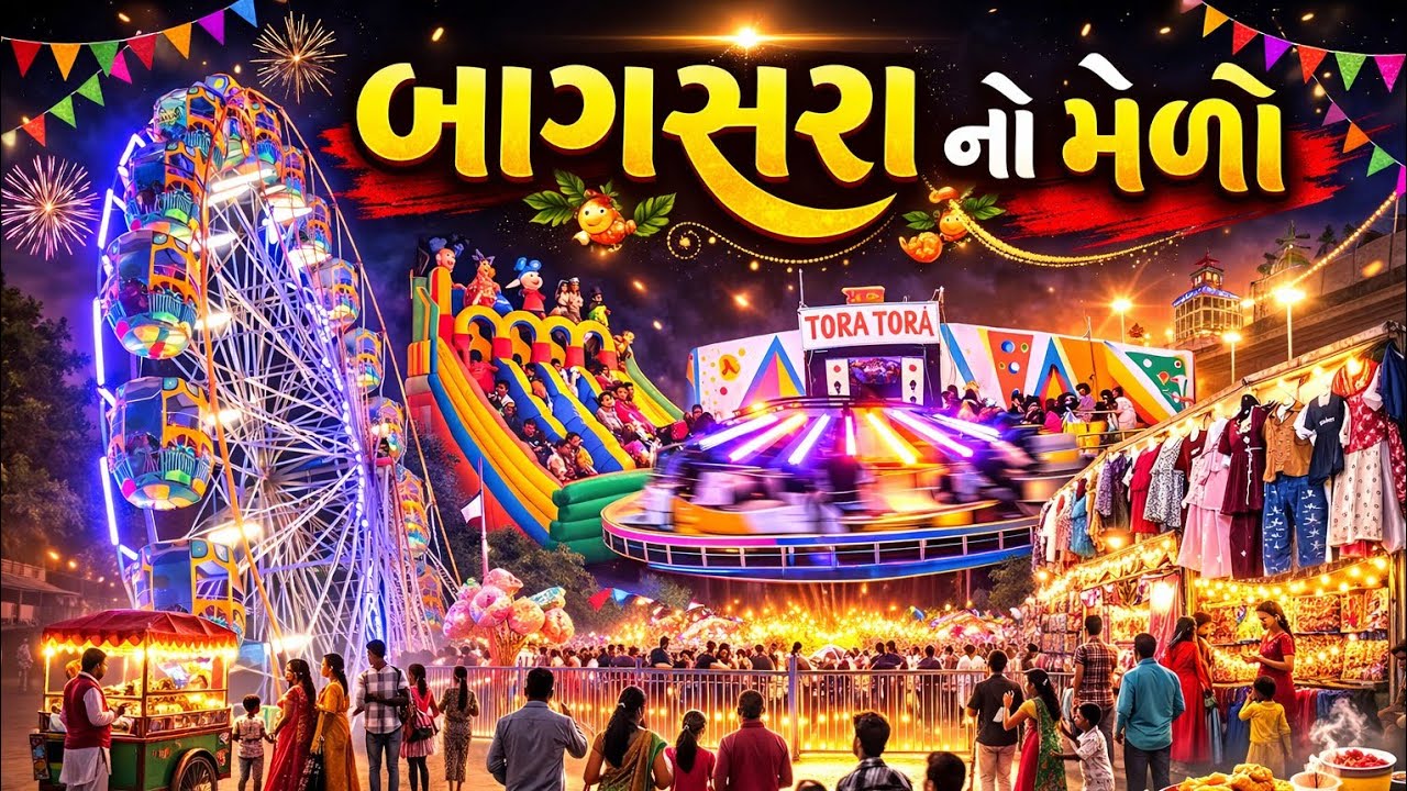#બગસરા  ના મેળામાં શું શું છે? 😲 જુઓ અંદર શું મળ્યું 