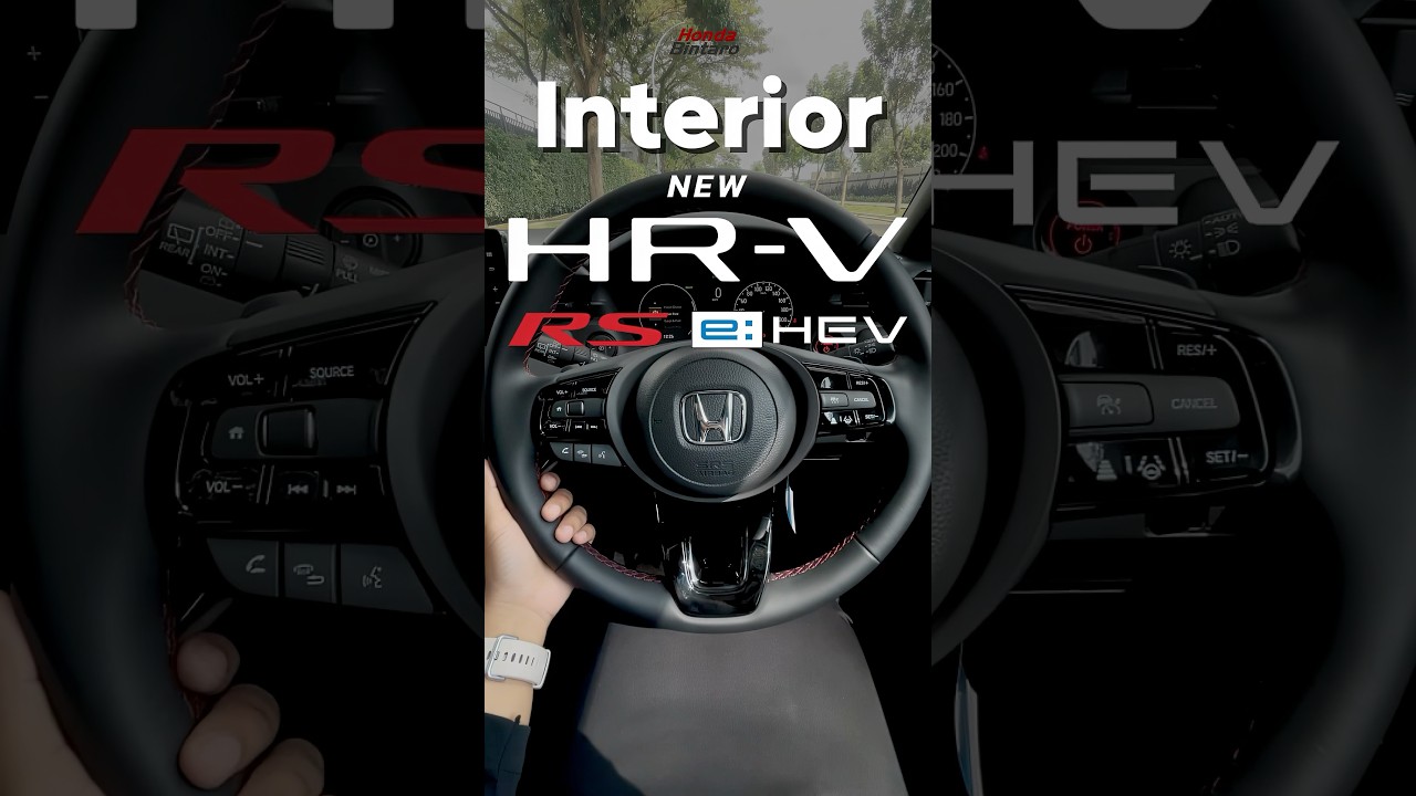 Interior Honda HR-V RS e:HEV #Hondaisme #HondaBintaro #HRVHybrid