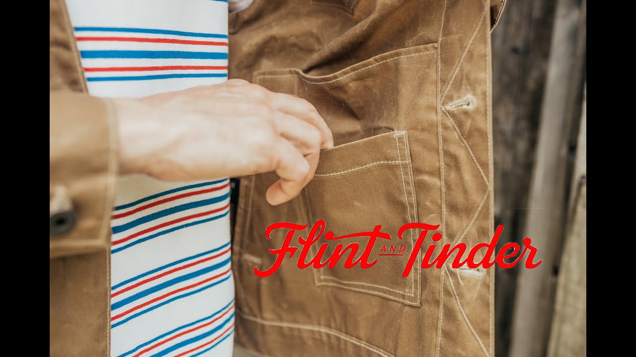 Flint and Tinder: Unlined Waxed Trucker Jacket